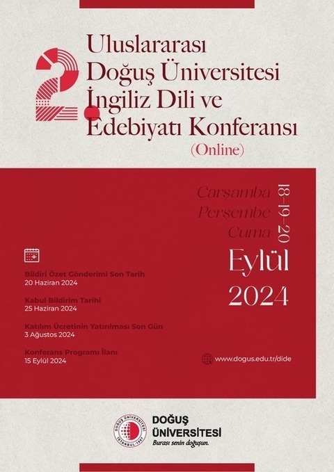 2.Uluslararası Doğuş Üniversitesi İngiliz Dili ve Edebiyatı  Konferansı
