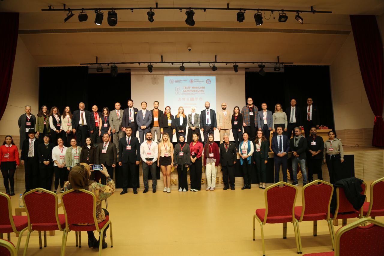 5. Telif Hakları Sempozyumu (Güzel Sanat Eserlerinde Telif Hakları ve Bağlantılı Haklar) Gerçekleştirildi