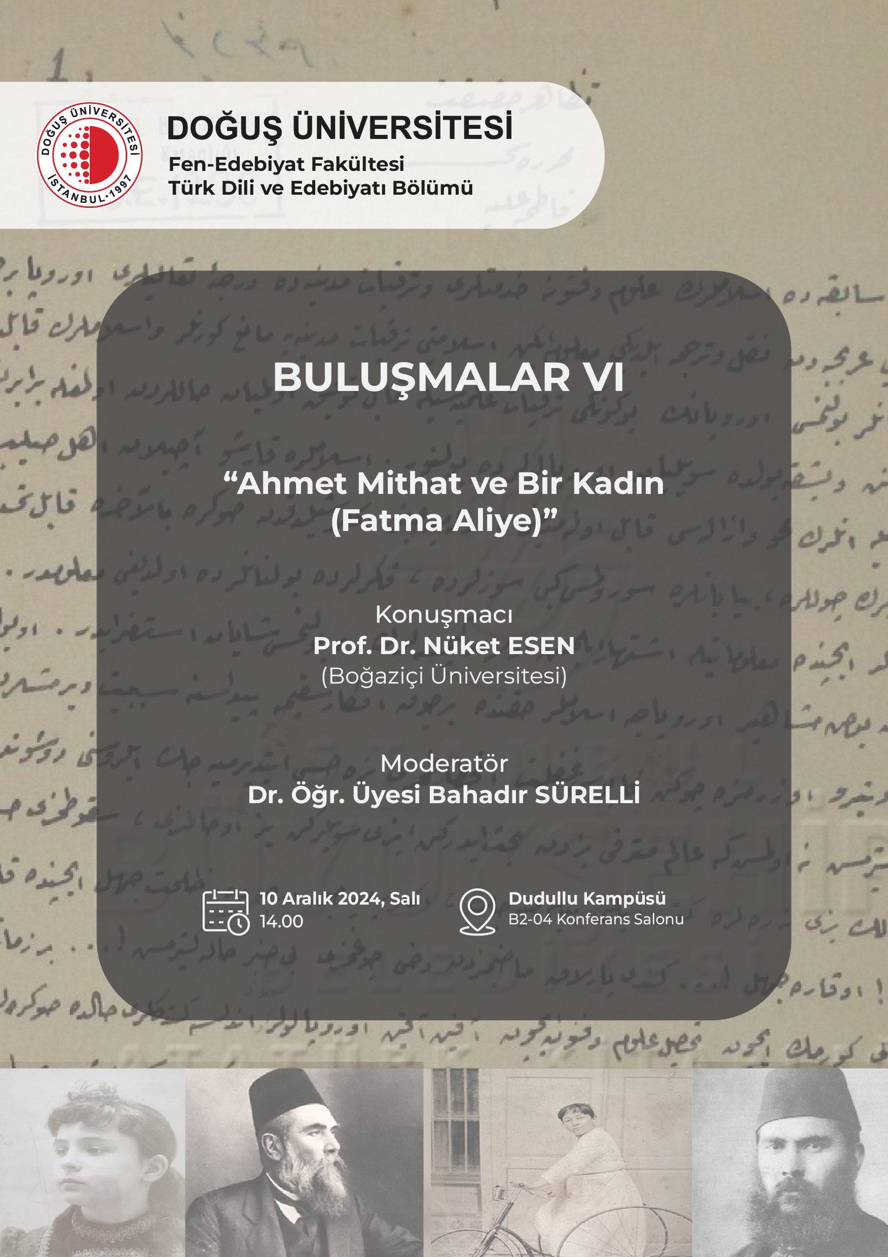 Buluşmalar VI: Ahmet Mithat ve Bir Kadın (Fatma Aliye)