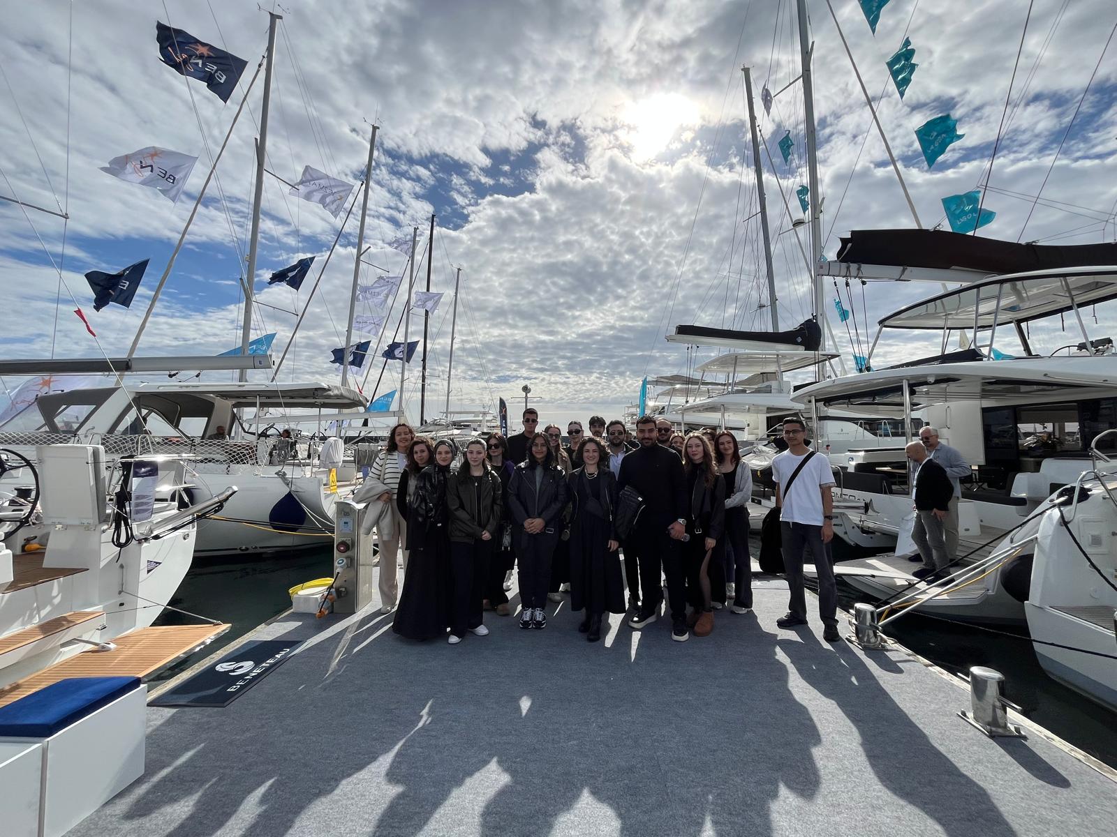 Geleceğin İç Mimarları İlhamla Buluştu ! "Bosphorus Boat Show 2025"